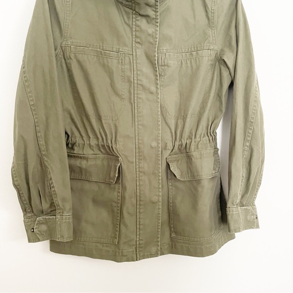 Madewell Dispatch Jacket Utility Military Olive Army Green Canvas Size Small - Picture 5 of 13
